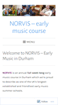 Mobile Screenshot of norvis.org.uk